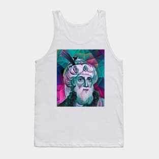 Flavius Josephus Abstract Portrait | Flavius Josephus Artwork 4 Tank Top